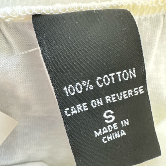 New York & Company White Maxi A-Line Skirt 100% cotton size S - Picture 4 of 7